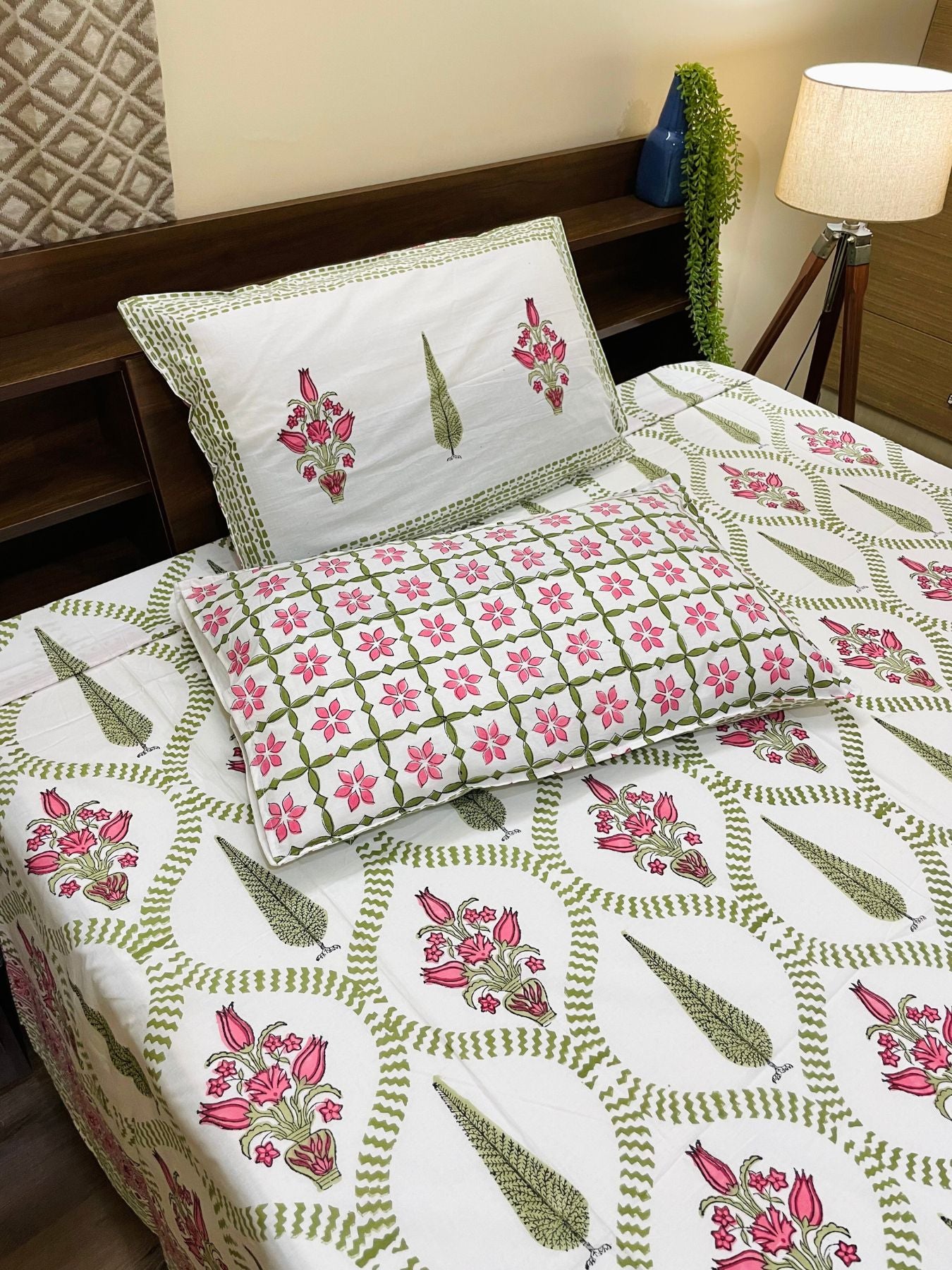 Amer Jaal 400TC 100% Cotton Bedsheet Set